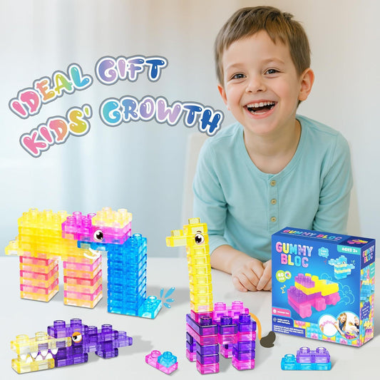 Jelly Blocks Squishy Set 🧊✨